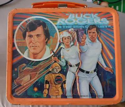 Vintage ~1979~ Buck Rogers In The 25th Century ~Metal Lunchbox~ No Thermos • $49.99