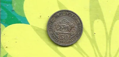 East Africa 50 Cents 1960 (KM 36) • £1