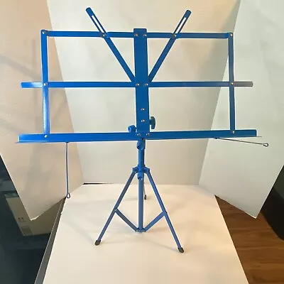 Eastman Folding Music Stand - Blue With Bag MS11-BLUE • $19.99