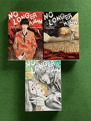 No Longer Human - Usamaru Furuya (Osamu Dazai) Volumes 1-3 ENGLISH Like New • $250