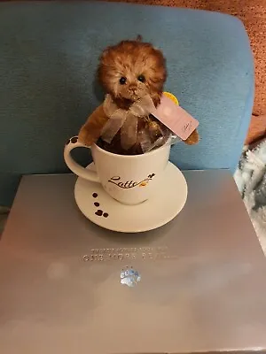 Charlie Bears Minimo Latte Limited Edition Cup & Saucer Boxed RARE HARD TO FIND  • £129.99