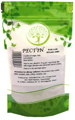 £15.99 • Buy Pectin Powder For Making Jam, Chutney, Marmalade By Agnex