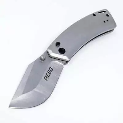 7.40  Revo Canyon Folder Folding Pocket Knife EDC W/ Reversible Pocket Clip • $26.08