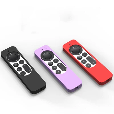 $10.22 • Buy For Apple TV 4k Remote Control Shell All Inclusive Solid Color Protective Case