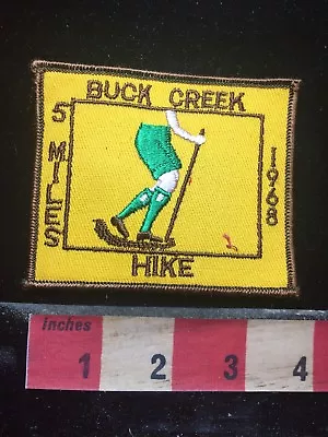 Vtg 1968 5 Miles Hike BUCK CREEK State Park In Ohio Patch 77P5 • $17.09