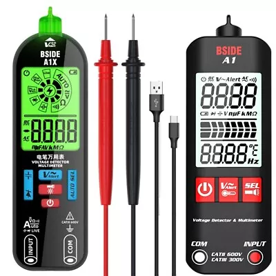 Mini Multimeter Digital Tester Auto Voltage Detector DC/AC Voltage Resistance • $19.99