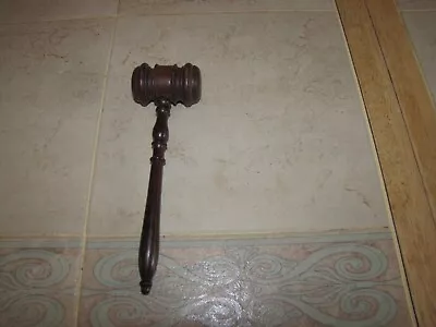 Vintage Wood Gavel 9 1/2'' Long • $9.99