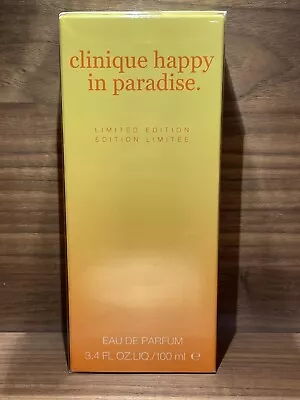 Clinique Happy In Paradise Ltd Edition Perfume Spray 100ml- Brand New Sealed Box • £35