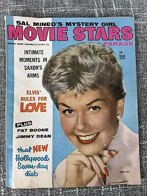 1957 Movie Stars Parade Magazine Doris Day Cover Ads Vintage November Elvis • $14.39