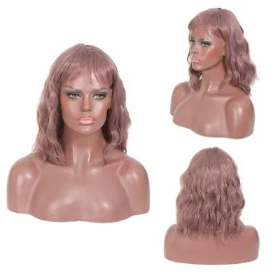Cosplay Lolita Hair Women Bob Hair Synthetic Wig With Bangs  Women • £9.26