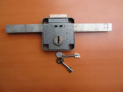 Vtg German Wittkopp Cawi Safe Deposit Box Vault 8 Levers Diebold Door  Lock • $97.90