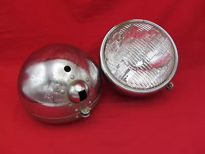 $64.99 • Buy LOT OF 2 NOS JAPAN 6v 7  HEADLIGHT ASSEMBLIES MODEL A FORD CAR TRUCK CHEVY DODGE