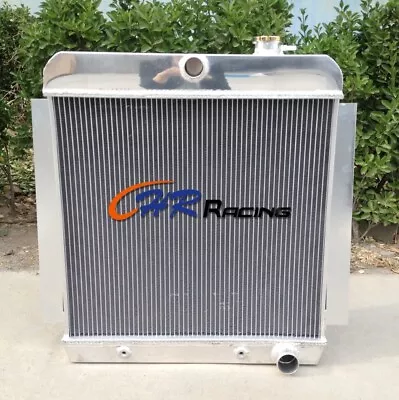 4ROW Aluminum Radiator FOR CHEVY PICK UP TRUCK V8 1955-1959 1956 1957 1958 AT/MT • $275