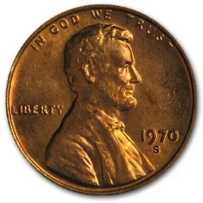 1970 S   Lincoln Memorial Cent - BU • $1.50