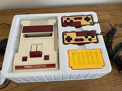 Nintendo Classic Mini Family Computer Japan Import Famicon Deluxe Edition 132/1. • $299.95