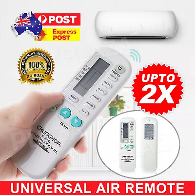 $15.95 • Buy 1/2x Universal Air Conditioner Remote Control AC Multibrand Airconditioning Air