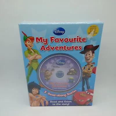 £7.22 • Buy Disney 5 Book & CD Read Along Stories My Favourite Adventures RRP £24.95