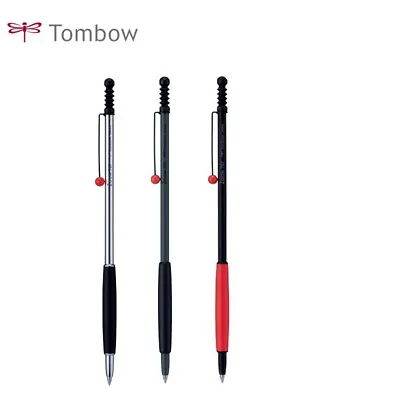 Tombow ZOOM 707 Ballpoint Pen 0.7mm Black Ink Choose From 3 Body Colors BC-ZS1 • £33.26