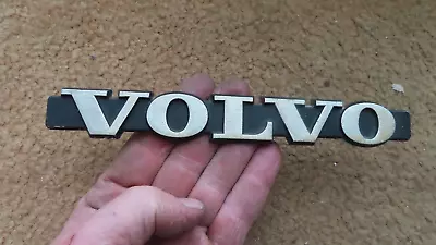 VINTAGE VOLVO 240 METAL EMBLEM 8  Long   Volvo Tool Box Emblem Magnet • $10