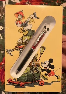 MICKEY MOUSE Colibri Pen NEW IN BOX NIB Refillable RARE VINTAGE Disney • $99.99