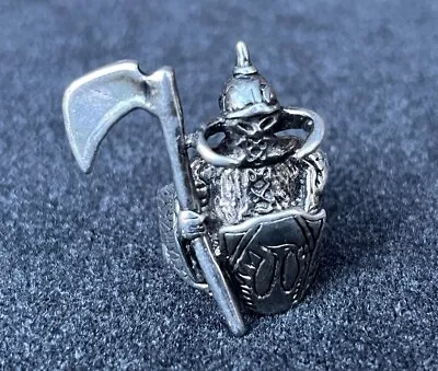 Vintage 1985 Gothic Executioner Viking G&S Biker Ring Chunky Size 9 • $49.99