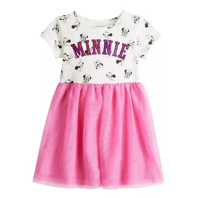 NEW Limited Edition DISNEY Sequins MINNIE MOUSE Tutu Dress Size 2T NWT • $12.99