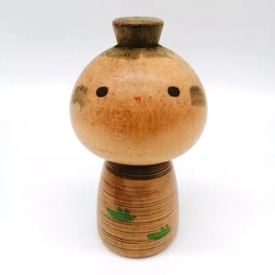 13.5cm Japanese Creative KOKESHI Doll Vintage By YAMANAKA SANPEI Signed KOC312 • $50