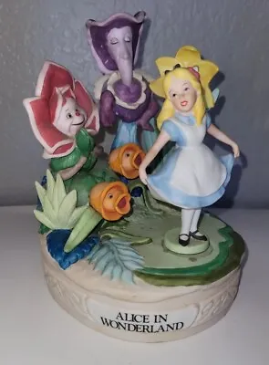 Vintage Disney Alice In Wonderland Limited Edition Numbered Musical Memorie READ • $54.12