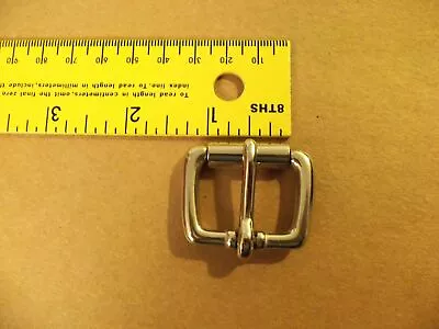 1  Stainless Steel End Bar Roller Buckles (Pack Of 5) • $15.75