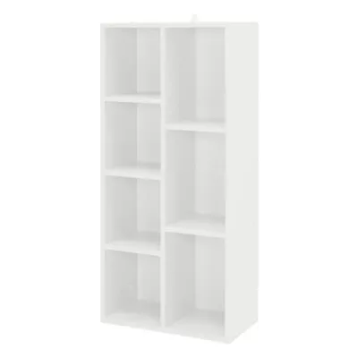 7 Cube Tall Wide Wooden Bookcase Shelving Display Storage Unit Cabinet Shelves • £39.95