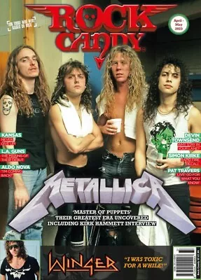 Rock Candy - Issue 37 -  Metallica Kansas Devin Townsend LA Guns (30747) • £9.50