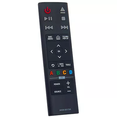 AK59-00179A Remote For Samsung Blu-ray Player UBD-K8500 UBD-K8500/ZA UBD-KM85C • $25.99