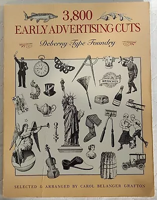 VTG 3800 Early Advertising Cuts By Deberny Type Foundry - Grafton  • $18.99