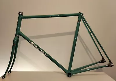 Bianchi Pista Track Frame (Lugged 57 58 59 80s Vintage Campagnolo) • $965.40