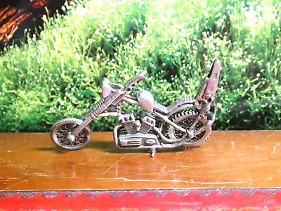 Miniature Model Of A Motorbike In 800 Silver.  1.1/2    X   3   Inches. • £9.38