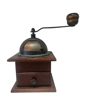 Vintage Wooden Coffee Grinder With Draw • $55