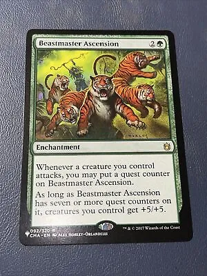 MTG Beastmaster Ascension Mystery Booster - Commander Anthology 092/320 Regular • $4