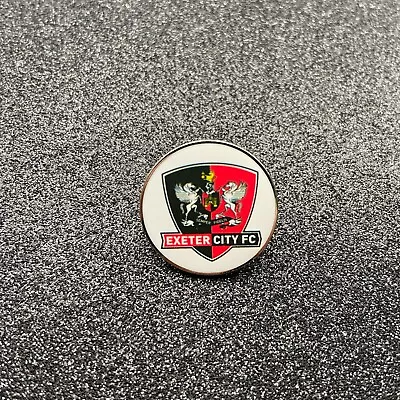 Exeter City Football Club Metal Enamel Pin Badge UK Seller • £3.99