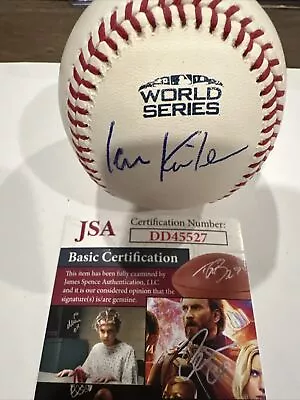 Ian Kinsler Autographed 2018 World Series Baseball Boston Red Sox JSA ￼ • $79.99