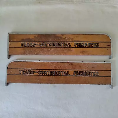 VTG Smith Miller Trans Continental Freighter Truck Wooden Side Parts ONLY • $49.99