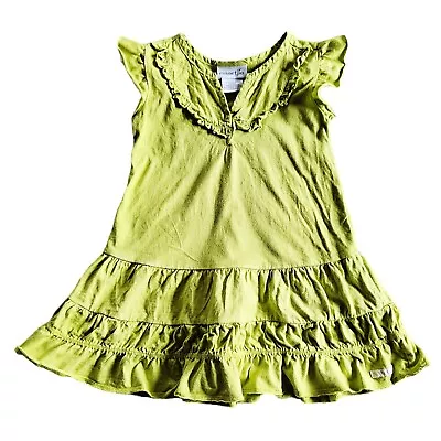 Naartjie Green Twirl Tiered Dress Easter Spring 18-24 Month • $13