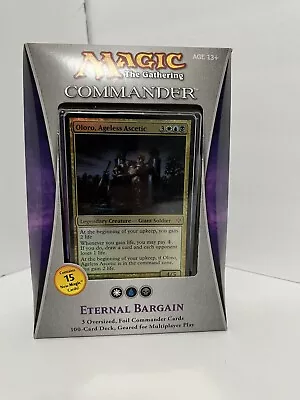 MTG Eternal Bargain Commander 2013 Magic The Gathering Deck New Factory Sealed  • $120