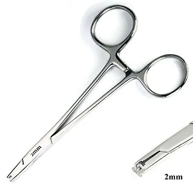 2mm Micro Dermal Insertion Surface Anchor Forceps 5  Long Pierce Piercing Tool • $13.63