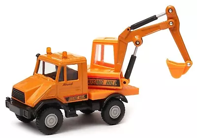 Mercedes-Benz Unimog Excavator German Car Vehicle Model Diecast Toy Welly • £10.98