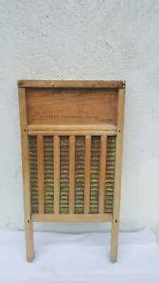 Vintage Western Washboard Sales Washboard Decor Chicago To Bogalusa No.25 • $13.50