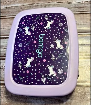 Bentgo Kids' Prints Leakproof 5 Compartment Bento-Style Lunch Box - Unicorn • $8.75