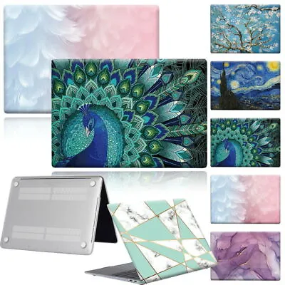 Printed Shell Case Cover Fit Apple MACBOOK Air 11 A1370 Air 13 A1466 Air 13.6'' • £8.49