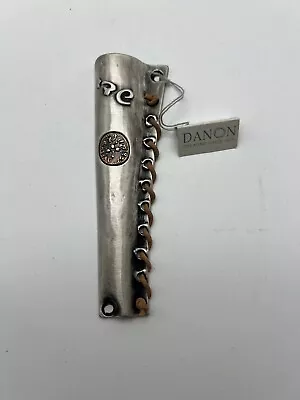 Danon Designer Mezuzah Case With Coin Made In Israel NO SCROLL New With Tag • $39.99