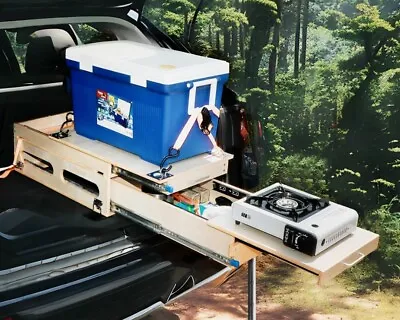 Overland Kitchen With Fridge Slide Storage Drawers And Countertop Table - Perf • $249