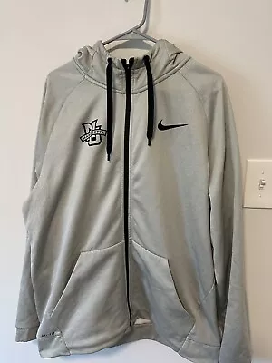 Marquette Golden Eagles Nike NCAA Full Zip Dri-Fit Jacket Mens XL EUC • $25